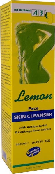 A3 Lemon Antiseptic Lotion Skin Cleanser 260 ml