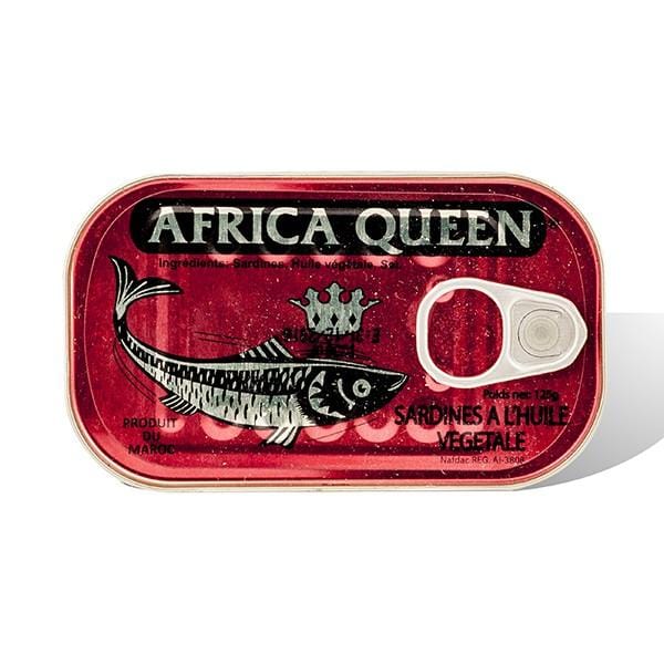 Africa Queen Sardine Oil 125 g