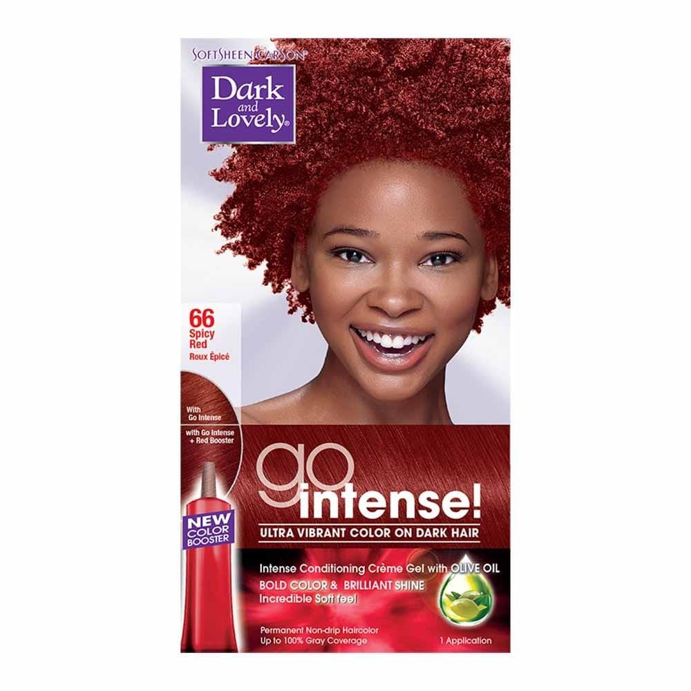 Dark and Lovely Go Intense Spicy Red Ultra Vibrant Color 66
