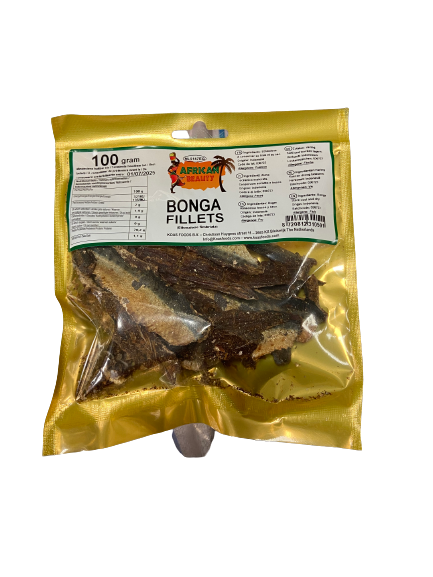 African Beauty Bonga Fillets 100 g - Africa Products Shop