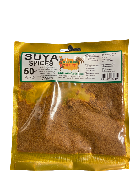 African Beauty Suya Spices 50 g - Africa Products Shop