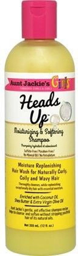 Aunt Jackie's Girls Heads Up Moisturizing and Softening Shampoo 355 ml - Africa Products Shop