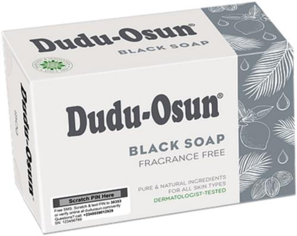 Dudu-Osun African Black Soap Fragrance Free150 g - Africa Products Shop