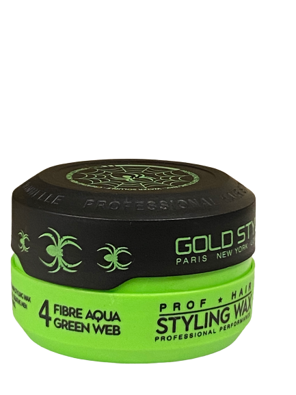 Gold Style Fibre Aqua Green Web Pomade 3 150 ml - Africa Products Shop