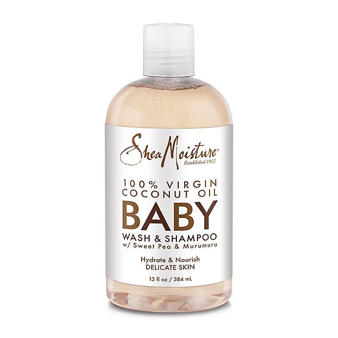 Shea Moisture 100% Virgind Coconut Oil Baby Wash Shampoo 384 ml - Africa Products Shop