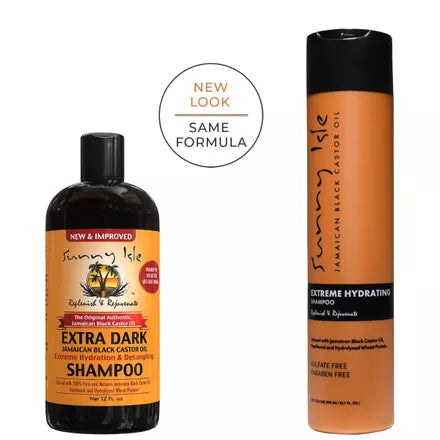 Sunny Isle Extra Dark Jamaican Black Castor Oil Shampoo 12 oz - Africa Products Shop