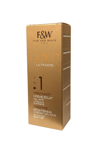 Załaduj obraz do przeglądarki galerii, Fair and White Gold 1 AHA Brightening Cream 75ml

