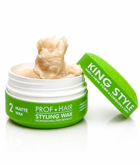 Load image into Gallery viewer, King Style Styling Wax Matte Wax 2 150 ml - Hairwaxshop
