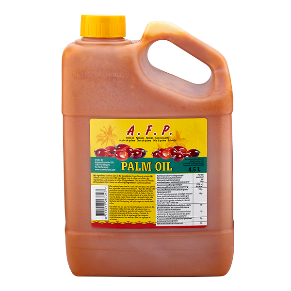 AFRICAN FOOD PRODUCTS PALM OIL 4.5 LITER