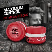 Load image into Gallery viewer, Agiva Hair Styling Aqua Wax Mega Strong Red 05 175 ml
