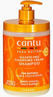 Load image into Gallery viewer, Cantu Shea Butter Natural Sulfate-Free Cleansing Cream Shampoo 709 g
