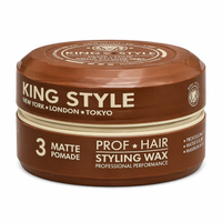 Załaduj obraz do przeglądarki galerii, King Style Hair Styling Wax Matte Pomade 3 150ml - Hairwaxshop
