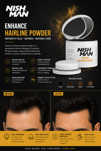 Afbeelding laden in Galerijviewer, Nishman Enhance Hairline Powder 10 g

