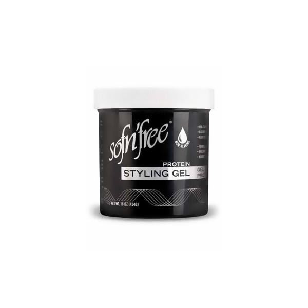 Sofn'free Styling Gel Black 16 oz