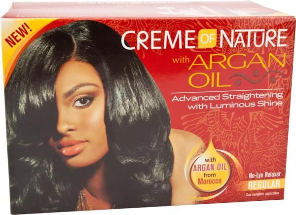 Creme Of Nature Argan Oil Relaxer Kit Regular