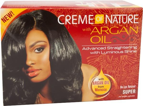 Creme Of Nature Argan Oil Relaxer Kit Super