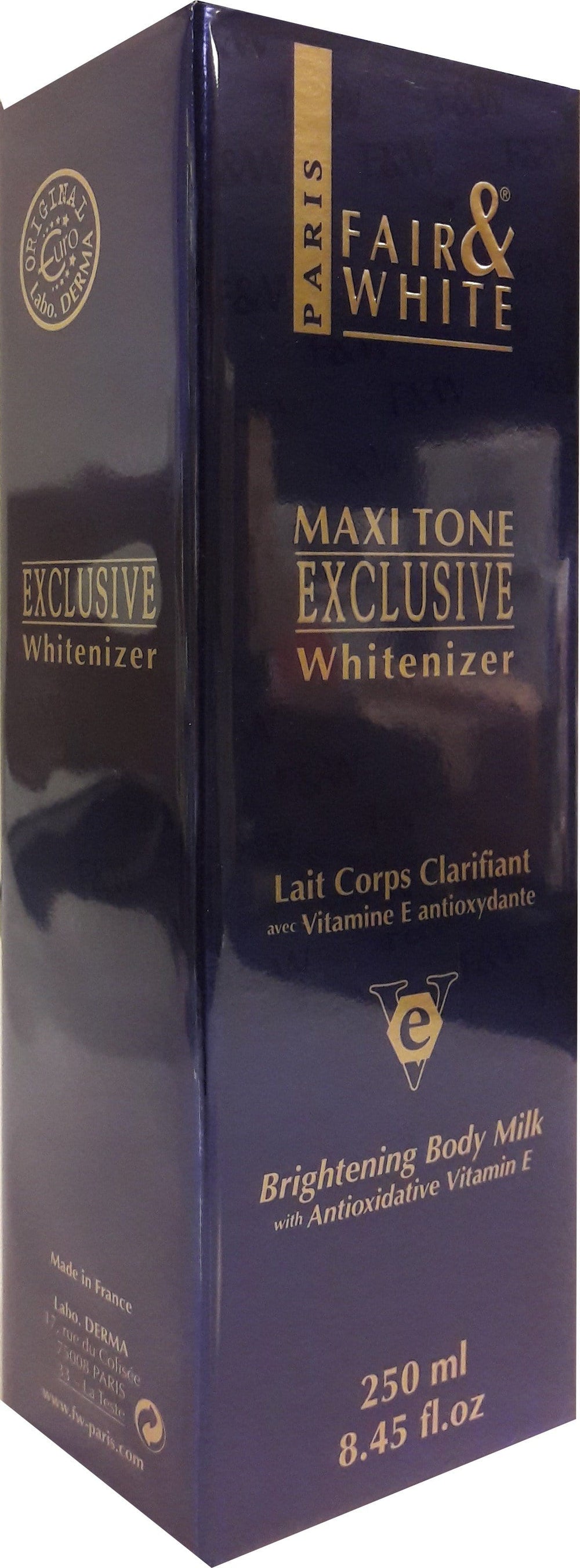 Fair and White Maxi Tone Exclusive Whitenizer Brightening Body Milk 250 ml