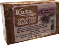 Załaduj obraz do przeglądarki galerii, African Black Soap - Kuza Naturals 100% African Black Soap 114 g
