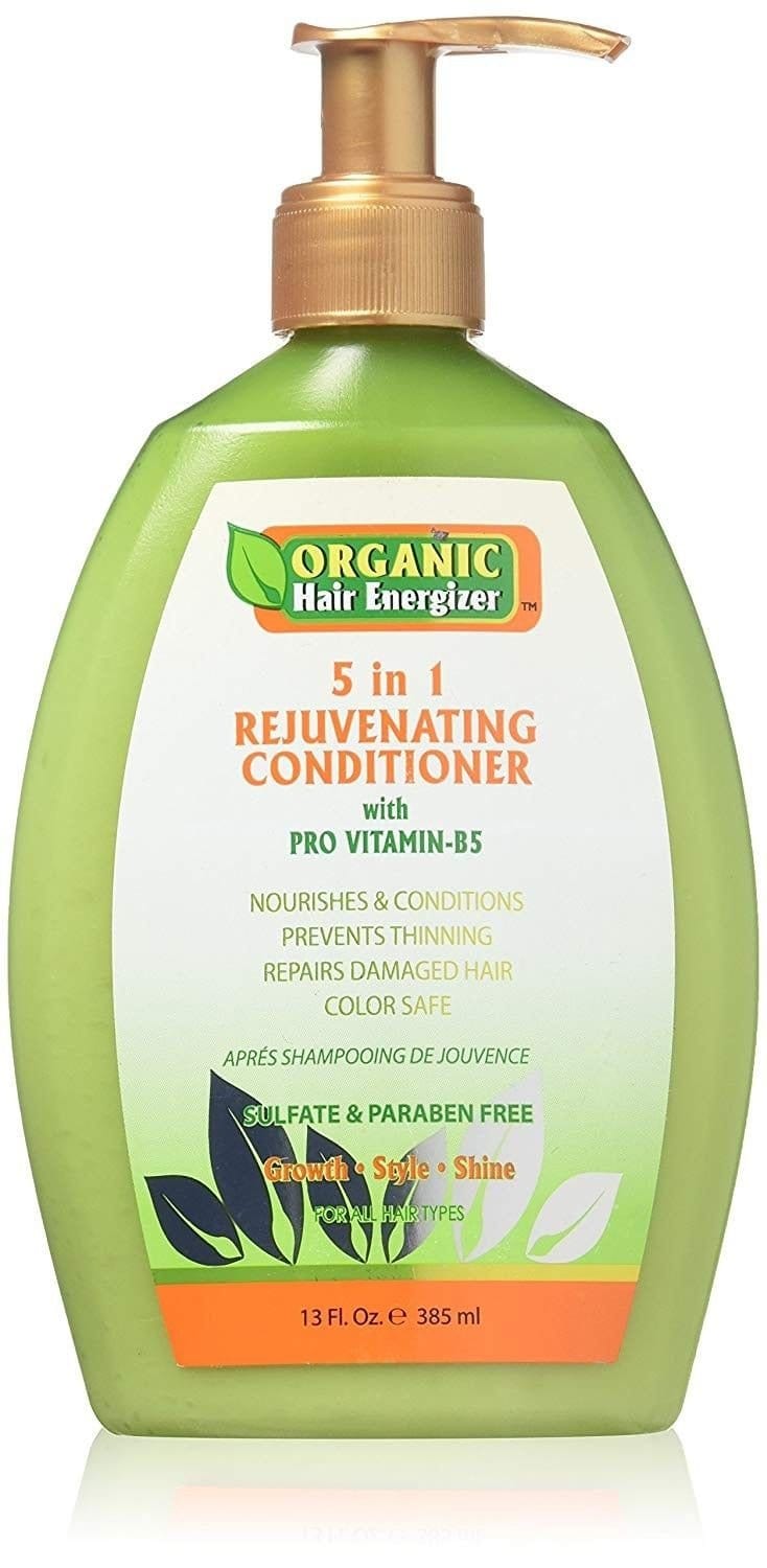 ORGANIC HAIR ENERGIZER 5 IN 1 REJUVENATING CONDITIONER WITH PRO VITAMIN B5 385 ML