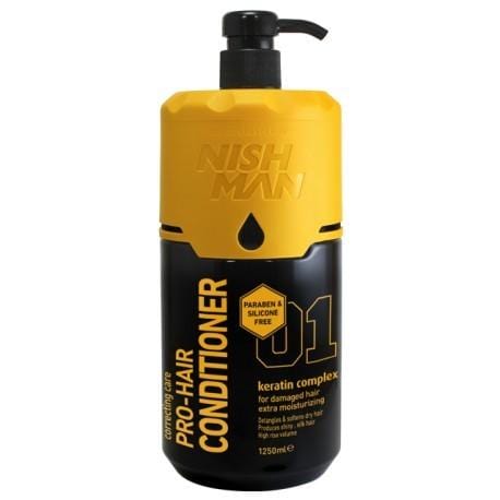 Nishman Pro Silicon&Paraben Free with Keratin Complex Conditioner 1250 ml