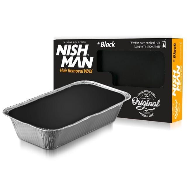 Nishman Professional Depilatory Hard Wax Black