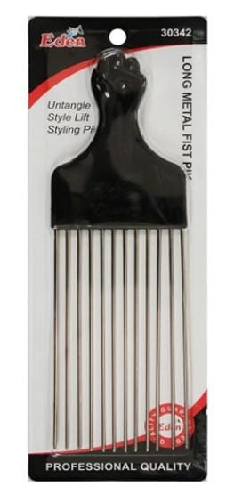 EDEN LONG METAL FIST HAIR PIK BLISTER 30342