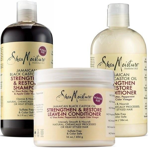 Shea Moisture Jamaican Black Castor Oil Set