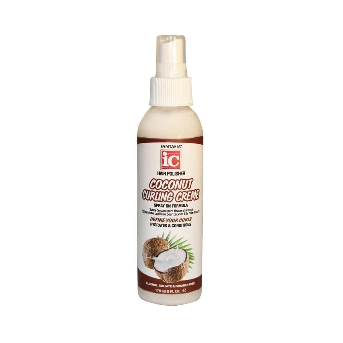 IC Fantasia Hair Polisher Coconut Curling Creme 178  ml