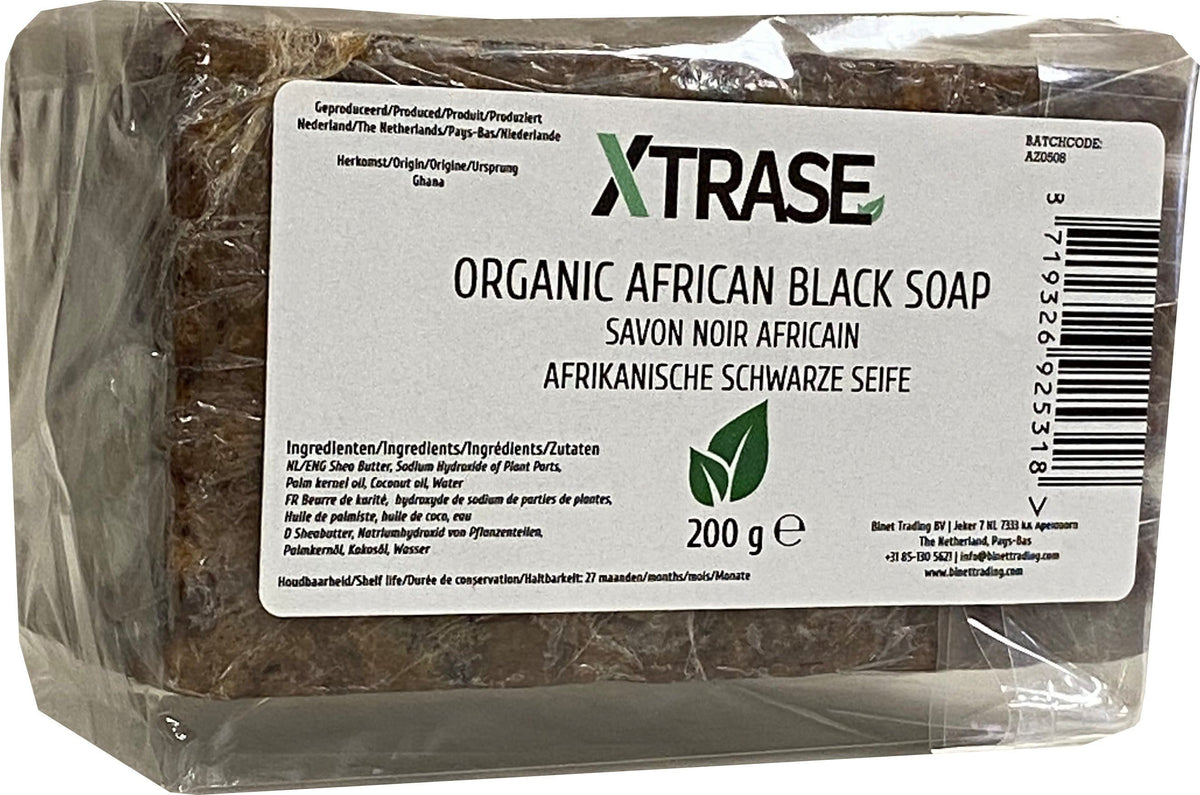 XTRASE Organic African Black Soap 200 g