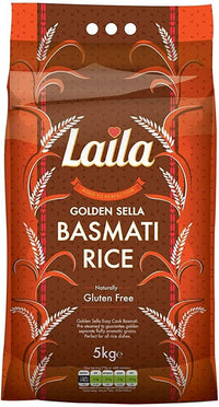 Load image into Gallery viewer, Laila Basmati Golden Sella 5 kg

