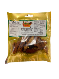 Load image into Gallery viewer, African Beauty Dried Smoked Catfish Fillets100 g - Africa Products Shop
