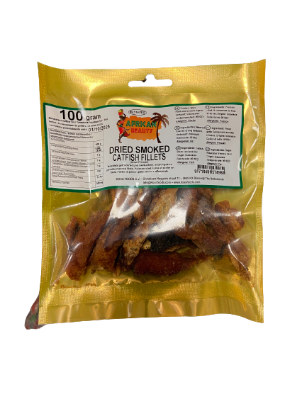 African Beauty Dried Smoked Catfish Fillets100 g - Africa Products Shop