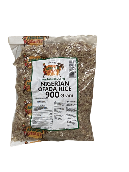 African Beauty Ofada Rice 900 g - Africa Products Shop