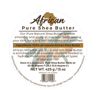 Załaduj obraz do przeglądarki galerii, African Pure Shea Butter 425 g - Africa Products Shop
