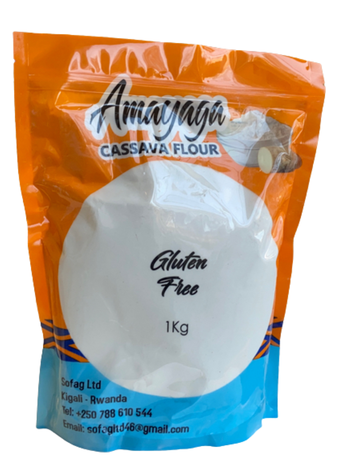 Amayaga Cassava Flour Rwanda 1 kg - Africa Products Shop