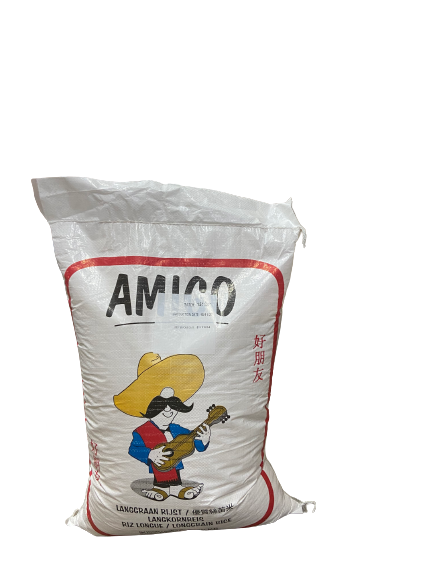 Amigo Longgraan Rijst 20 kg - Africa Products Shop