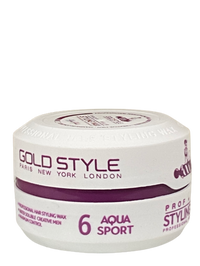 Load image into Gallery viewer, Gold Style Aqua Sport Styling Wax 150 ml - Africa Products Shop
