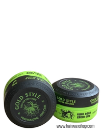 Load image into Gallery viewer, Gold Style Fibre Aqua Green Web Pomade 3 150 ml - Africa Products Shop
