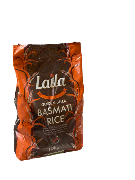 Laila Golden Sella Basmati Rice 10 kg - Africa Products Shop