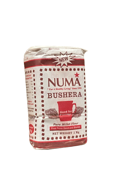 Numa Bushera Pure Millet Flour 1 kg - Africa Products Shop