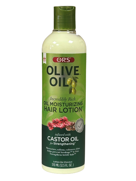 ORS Olive Oil Moisturizing Hair Lotion Castor Oil 370 ml - Africa Products Shop