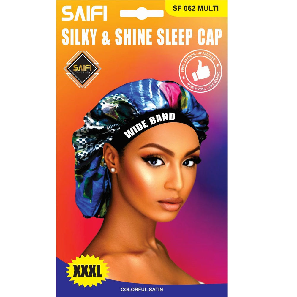 Safi Silky & Shine Sleep Cap SF 062 MULTI XXXL - Africa Products Shop