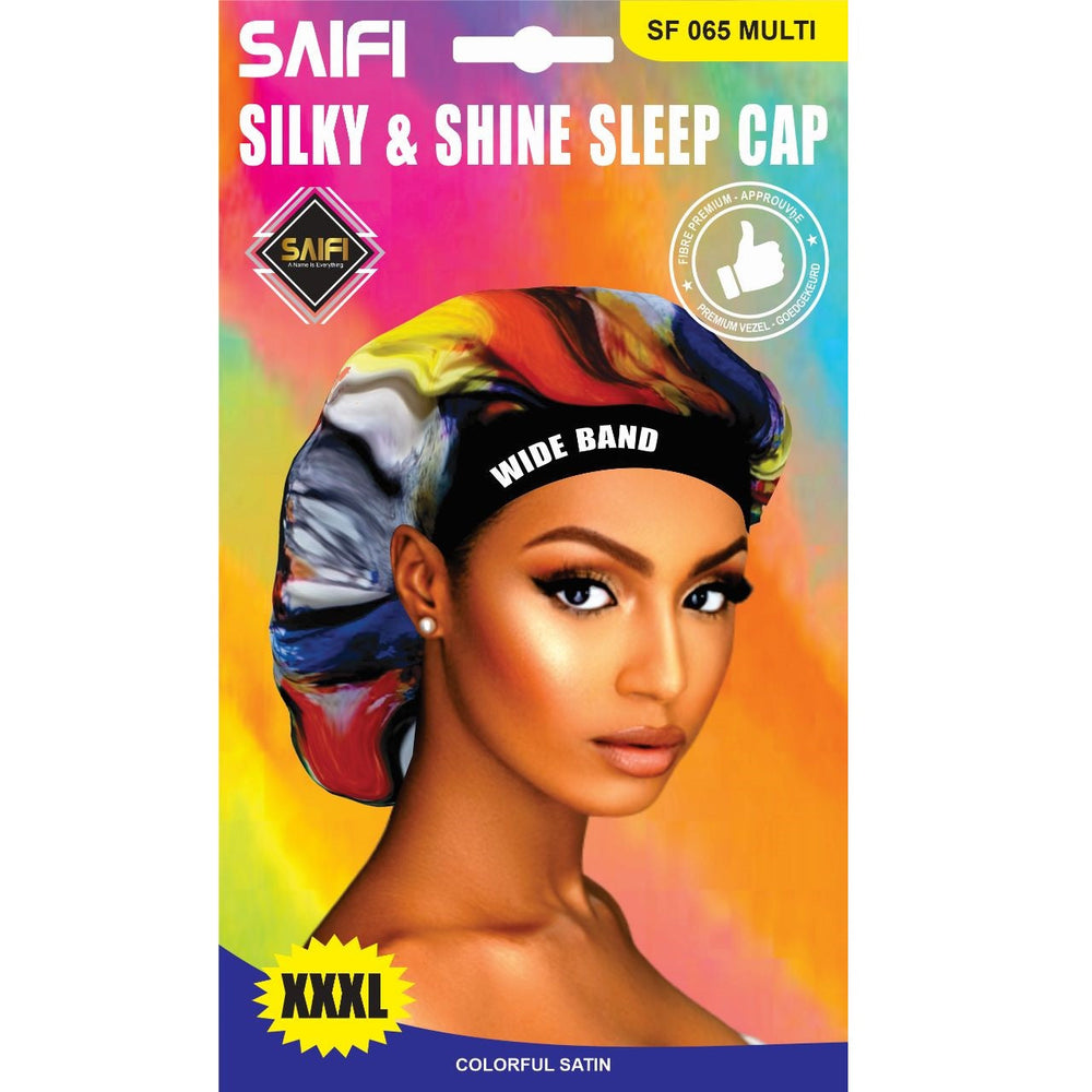 Saifi Silky & Shine Sleep Cap SF 065 MULTI XXXL - Africa Products Shop