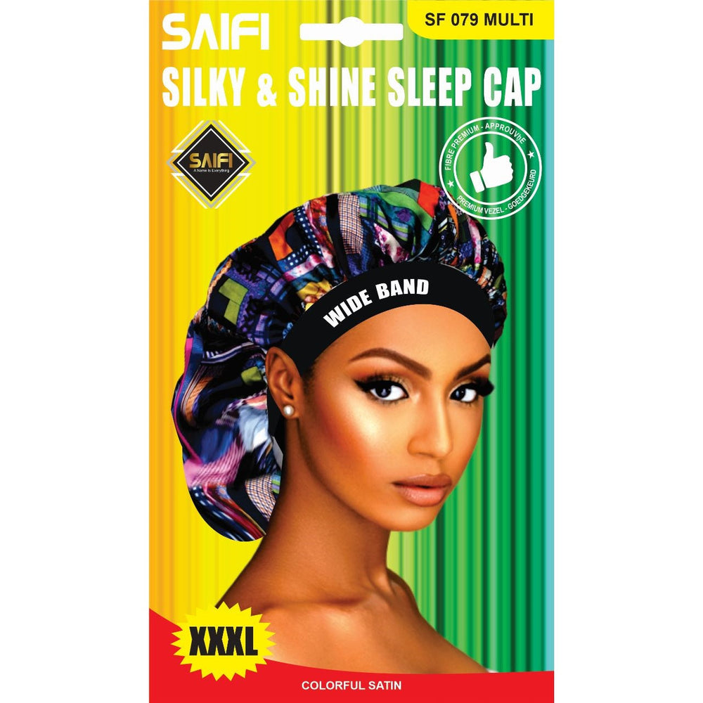 Saifi Silky & Shine Sleep Cap SF 079 MULTI XXXL - Africa Products Shop