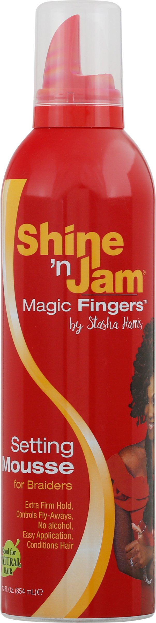 Shine 'n Jam Setting Mousse for Braids 354 ml - Africa Products Shop