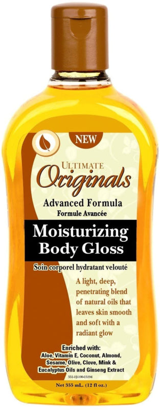 Ultimate Organic Moisturizing Body Gloss 355 ml - Africa Products Shop